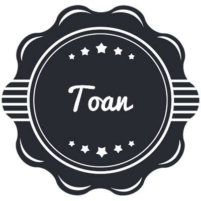 Toan badge logo