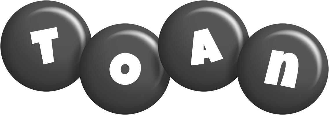Toan candy-black logo