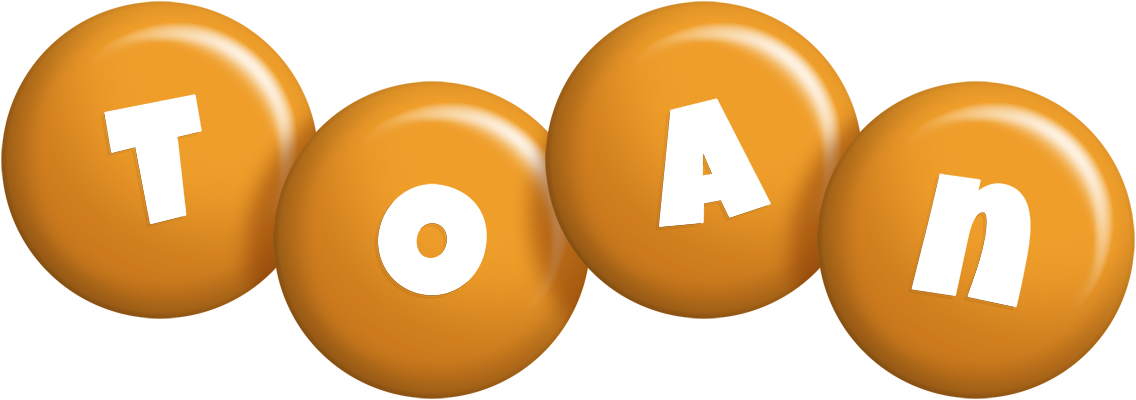 Toan candy-orange logo
