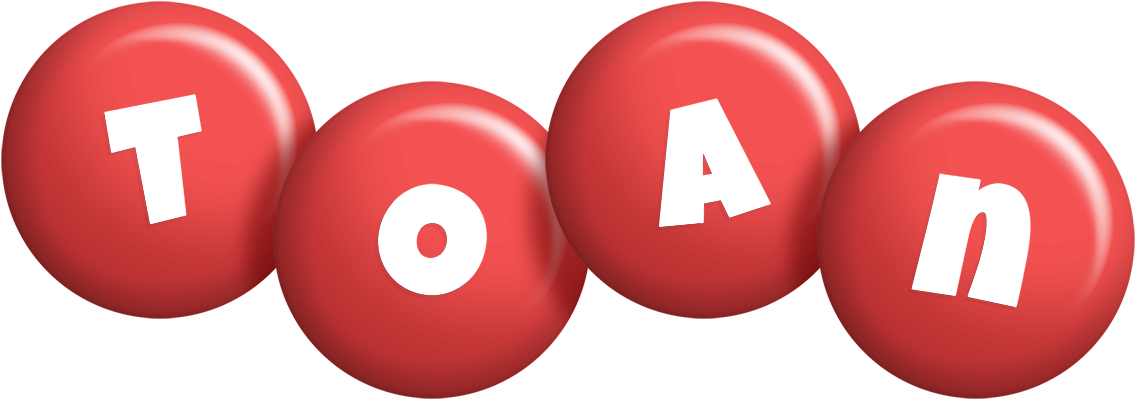 Toan candy-red logo