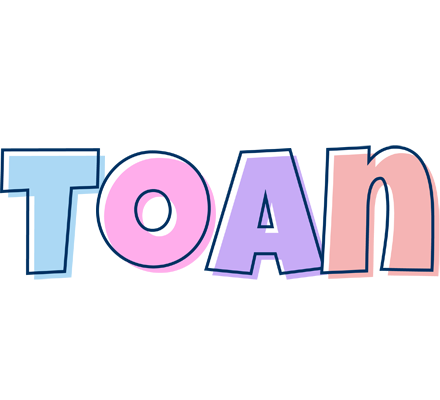 Toan pastel logo