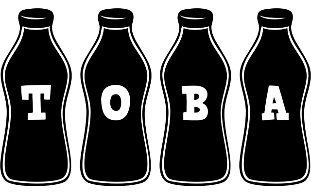 Toba bottle logo