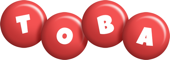 Toba candy-red logo