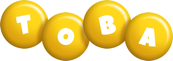 Toba candy-yellow logo