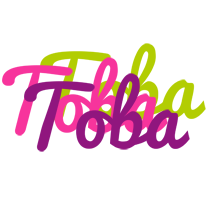 Toba flowers logo