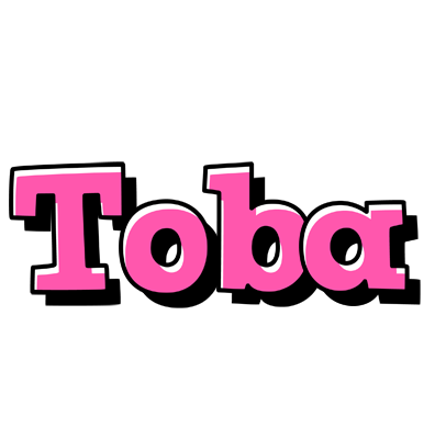 Toba girlish logo