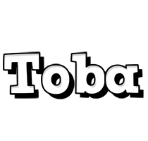Toba snowing logo