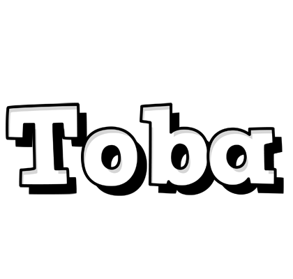 Toba snowing logo
