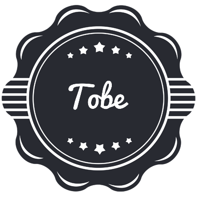 Tobe badge logo
