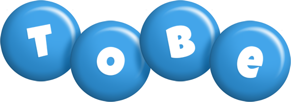 Tobe candy-blue logo