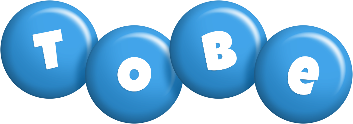 Tobe candy-blue logo