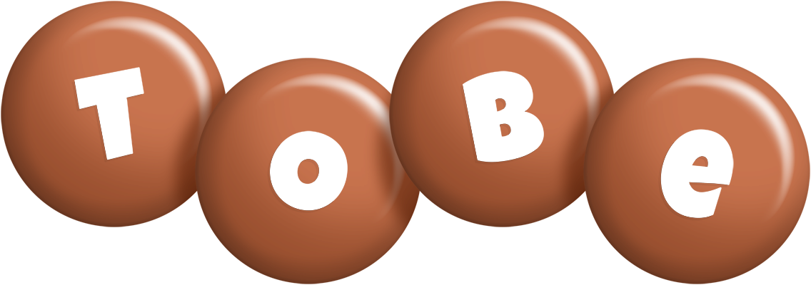 Tobe candy-brown logo
