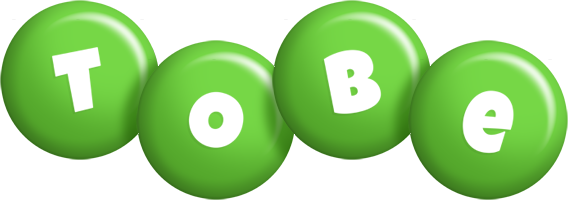 Tobe candy-green logo