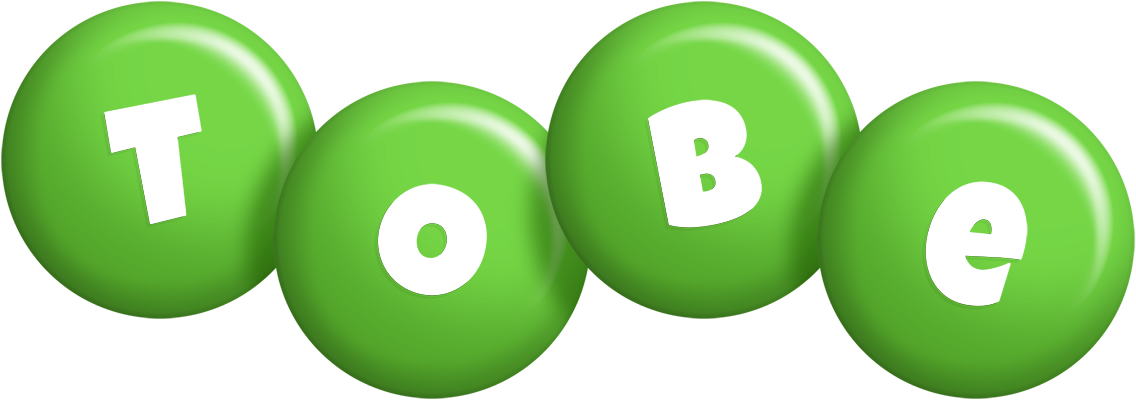 Tobe candy-green logo