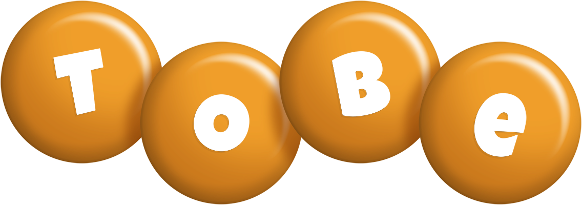 Tobe candy-orange logo