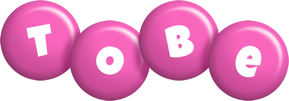 Tobe candy-pink logo