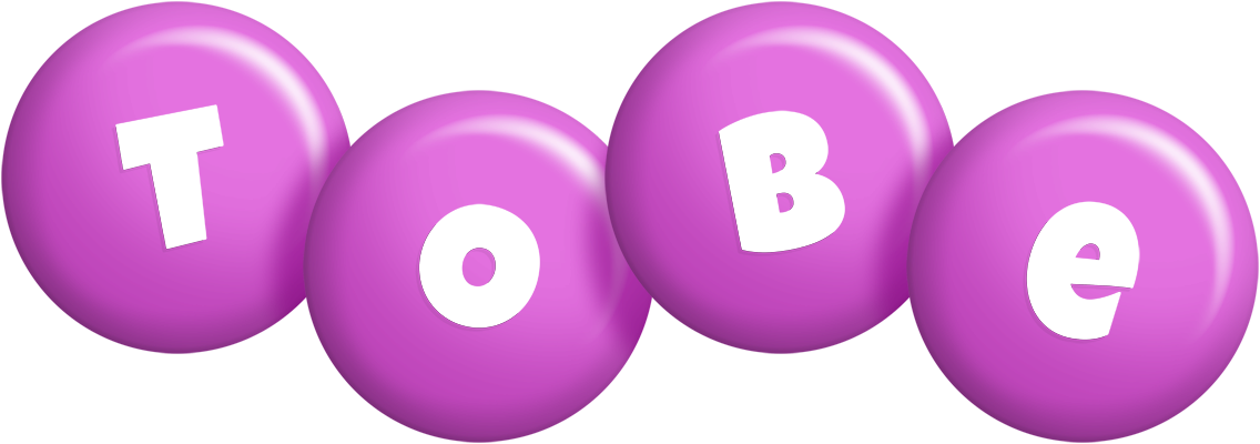 Tobe candy-purple logo