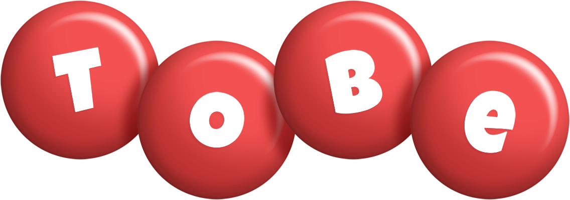 Tobe candy-red logo