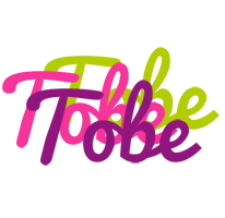 Tobe flowers logo