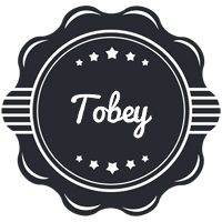 Tobey badge logo