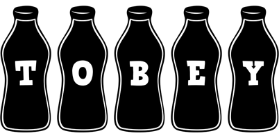 Tobey bottle logo