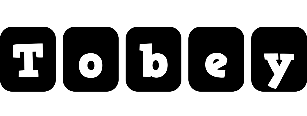 Tobey box logo