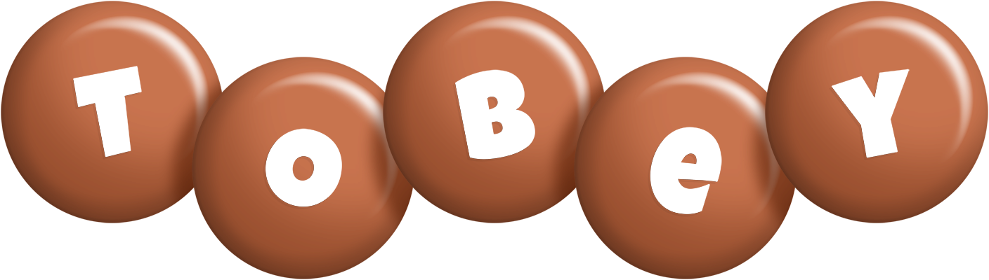 Tobey candy-brown logo
