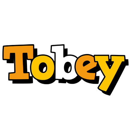 Tobey cartoon logo