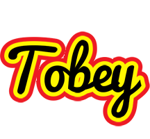 Tobey flaming logo