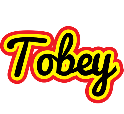 Tobey flaming logo