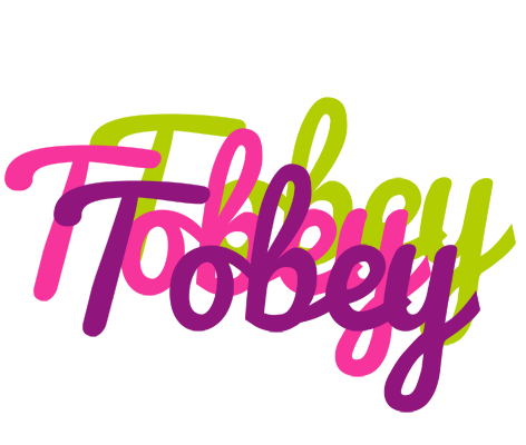Tobey flowers logo