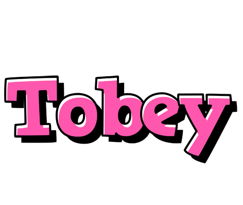Tobey girlish logo