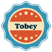 Tobey labels logo