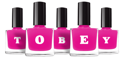 Tobey nails logo