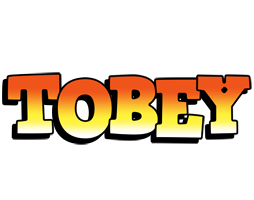 Tobey sunset logo