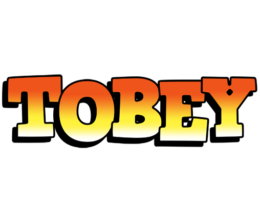 Tobey sunset logo