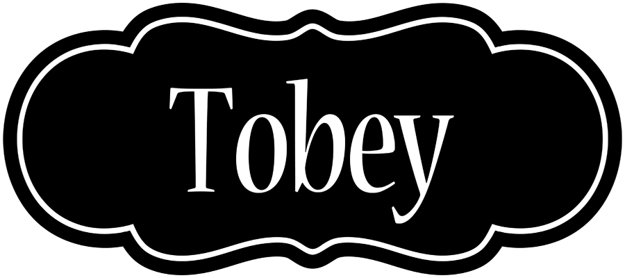 Tobey welcome logo