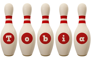 Tobia bowling-pin logo