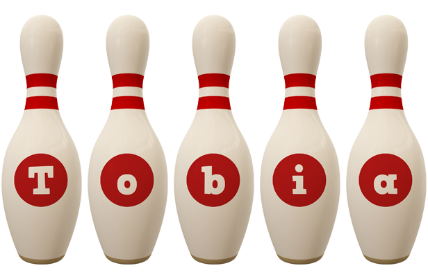 Tobia bowling-pin logo