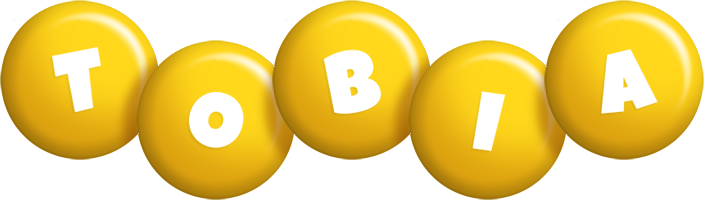 Tobia candy-yellow logo
