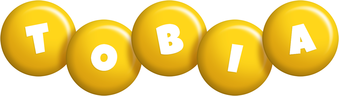 Tobia candy-yellow logo