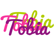 Tobia flowers logo