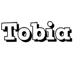 Tobia snowing logo