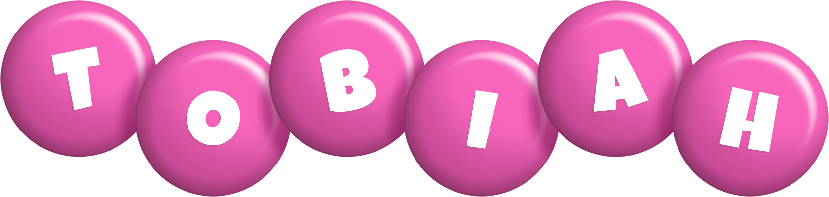 Tobiah candy-pink logo