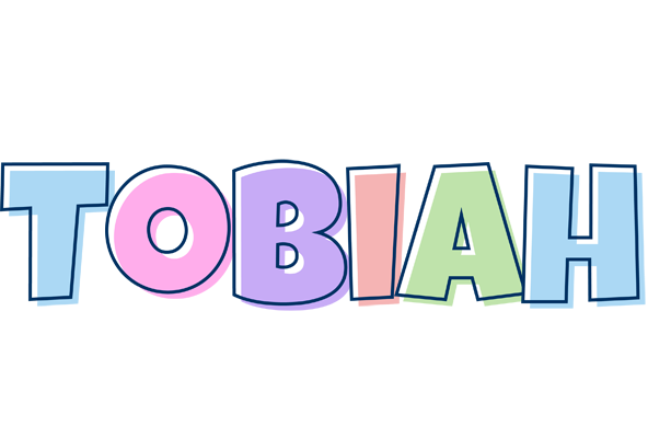 Tobiah pastel logo