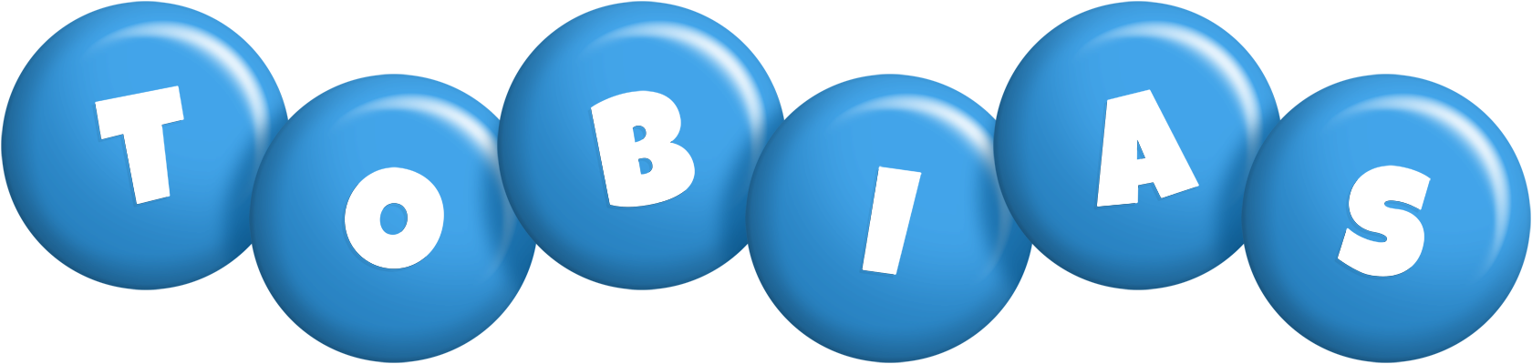 Tobias candy-blue logo