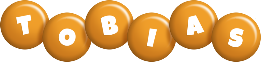 Tobias candy-orange logo
