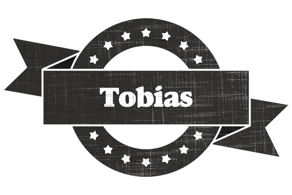 Tobias grunge logo
