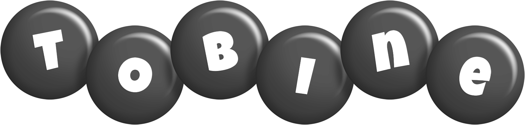 Tobine candy-black logo
