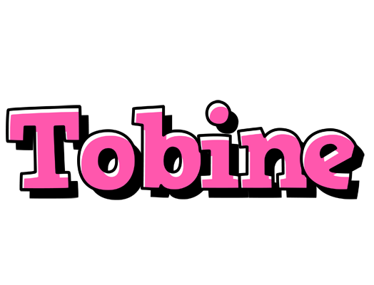 Tobine girlish logo